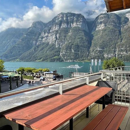 Luxurioeses Galerie-Penthouse Direkt Am Walensee Unterterzen Exterior photo