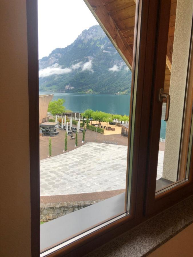 Luxurioeses Galerie-Penthouse Direkt Am Walensee Unterterzen Exterior photo